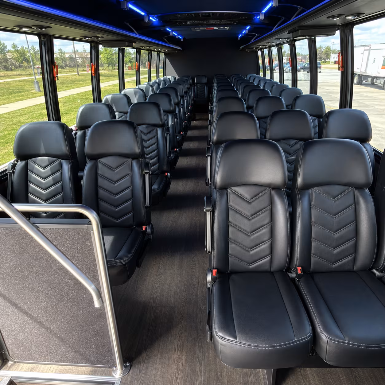 charter buses for large piscataway wedding weekends