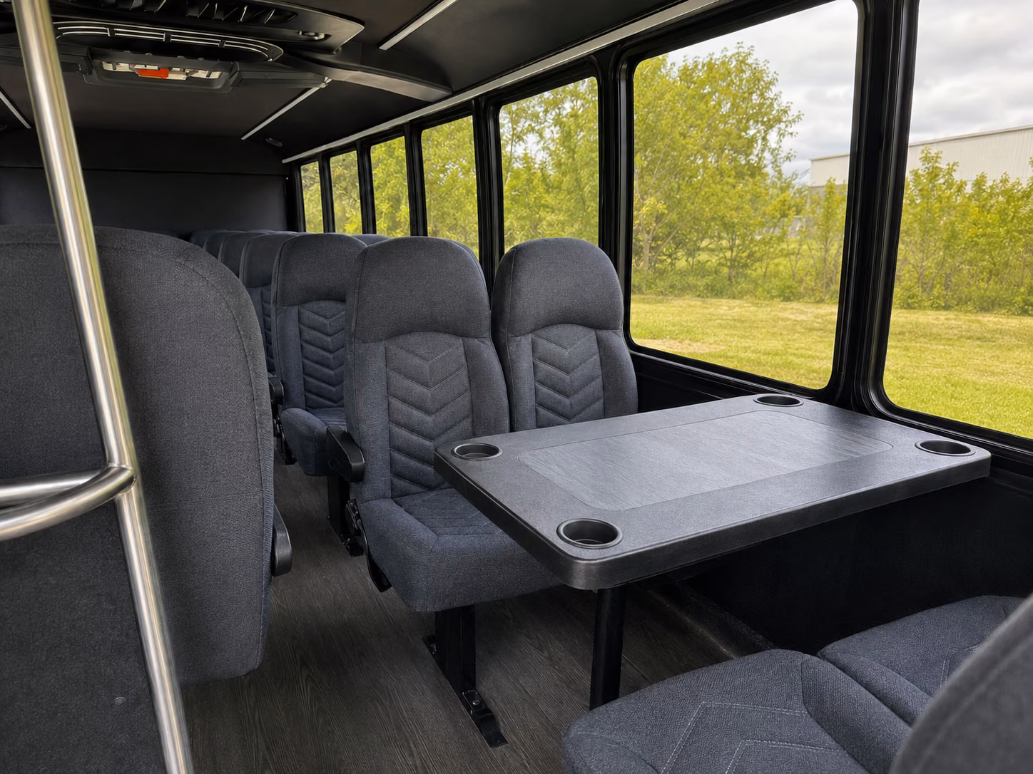 piscataway 20 passenger minibus inside