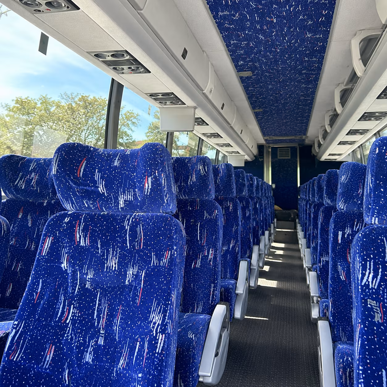 piscataway airport transportation onboard seating