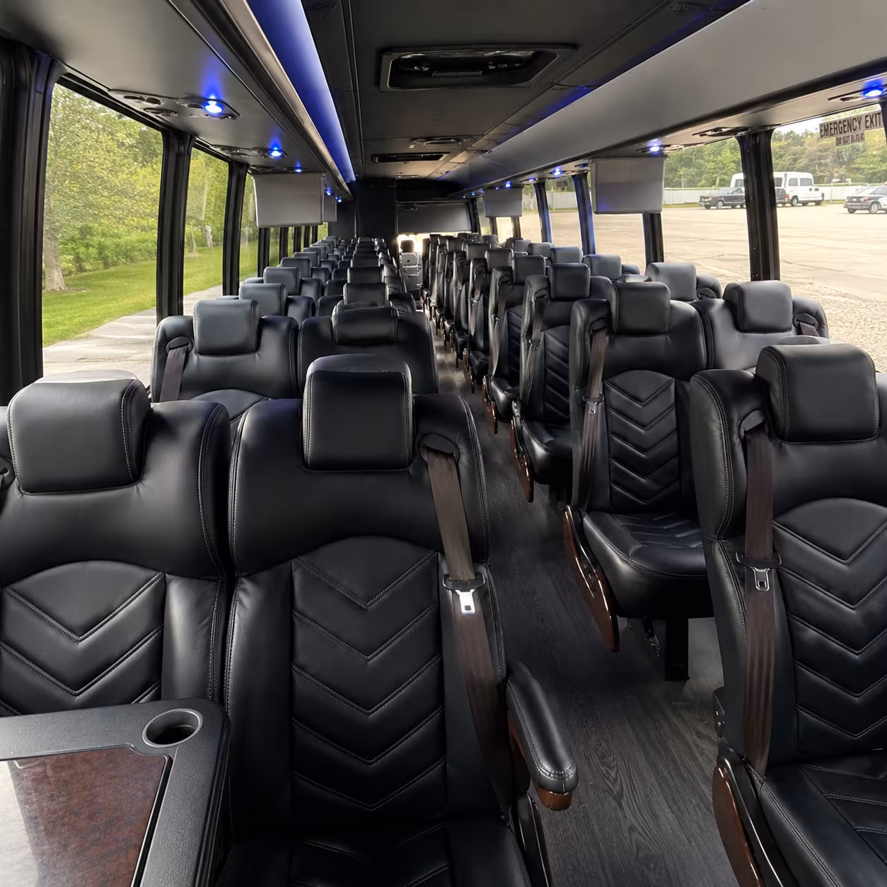 piscataway private event transportation onboard seating