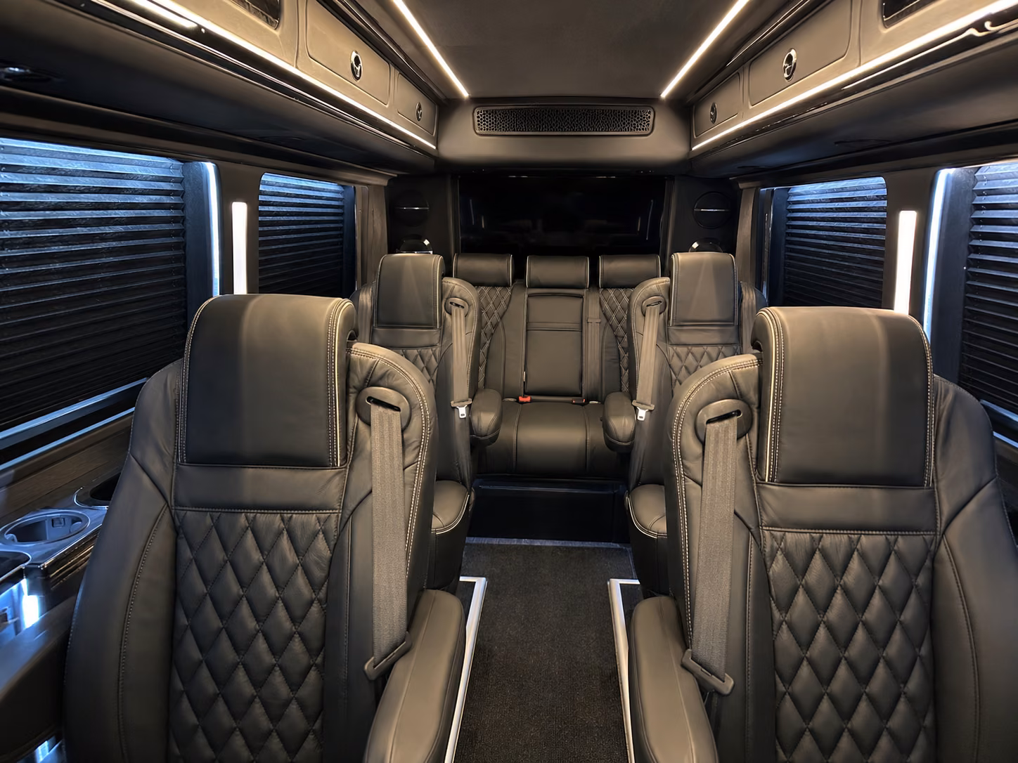 piscataway sprinter van with driver interior