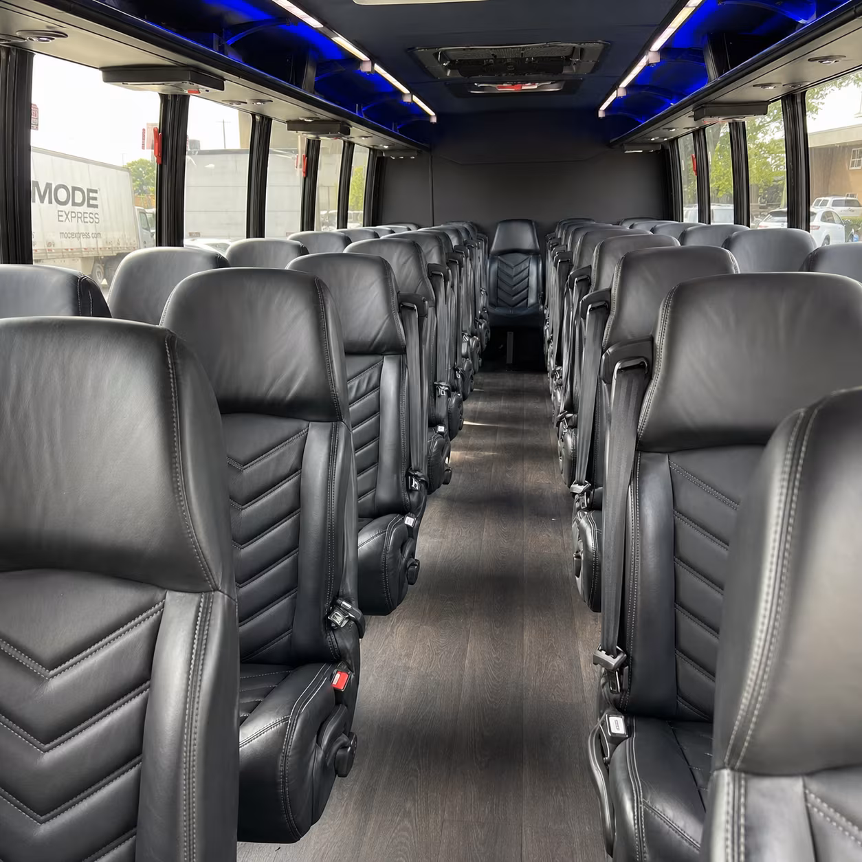 piscataway wine tour brewery transportation onboard seating